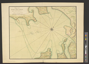 Plan du Port Toulouse dans l'Isle Royale