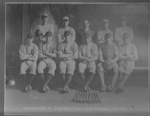First Twilight League champions, Tapleyville, 1922-23