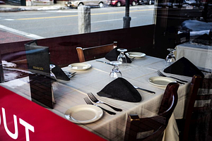 Zucca Italian Restaurant table setting