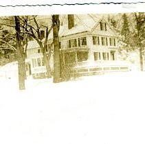 J. Howell Crosby House in Snow