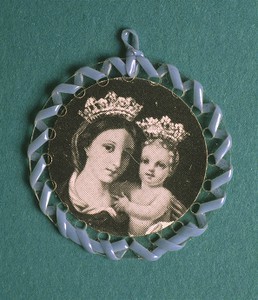 Badge of the Blessed Virgin Mary and the Child Jesus