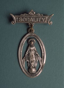 Sodality pin