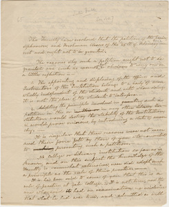 Collegiate Institution faculty resolution regarding the student petition against Lucius Field, 1822