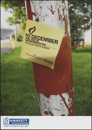 10 December Dag van de mensenrechten : Een dag om niet te vergeten