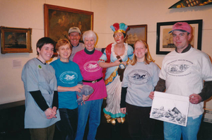 Staff and volunteers at the Kendall Whaling Museum