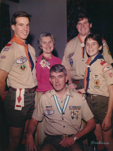 Eagle Scout ceremony