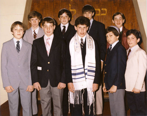 Douglas Shuman bar mitzvah April 17, 1984
