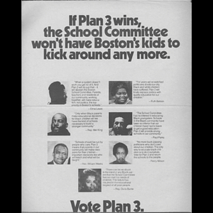 If Plan 3 wins, the school committee won't have Boston's kids to kick around any more.