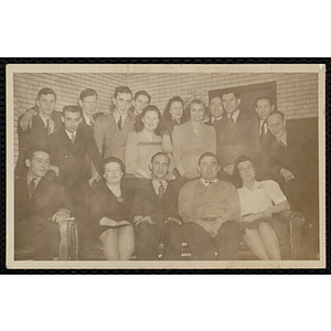 Group portrait of the South Boston Boys' Club staff members