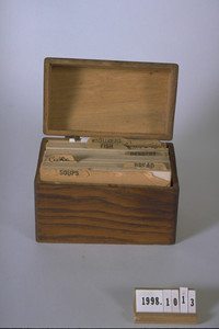 Recipe box