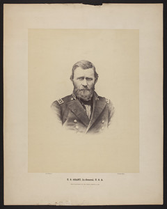 Portrait of U.S. Grant, Lt. General USA, Mar. 15, 1865