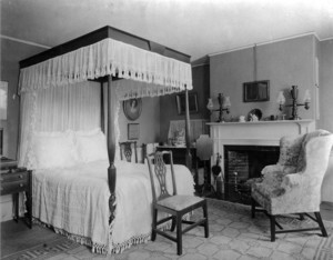 Alexander Wadsworth Longfellow House, 37 South St., Portland, Me., Bedroom..