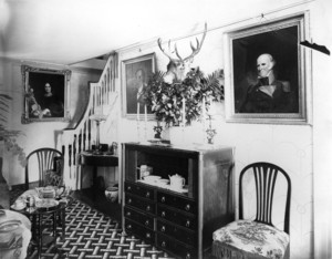 Stark House, Dunbarton, N.H., Corridor.