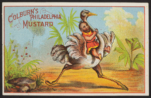 Trade card for Colburn's Philadelphia Mustard, Philadelphia, Pennsylvania, undated