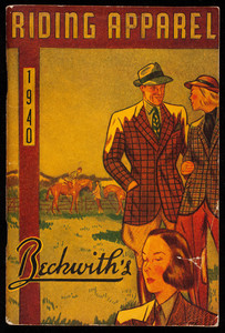 Riding apparel, Beckwith's, 37 Essex Street, Boston, Mass., 1940