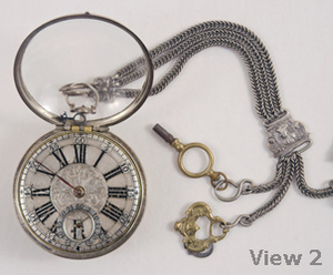 Pocket watch belonging to Cotton Mather