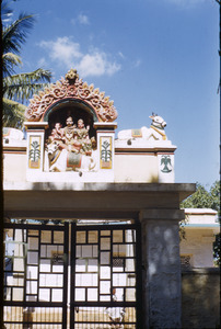 Details of Hindu temple gate