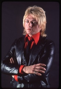 The Cars, photo shoot for Candy-O: Benjamin Orr