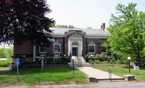 Tilton Library: front exterior