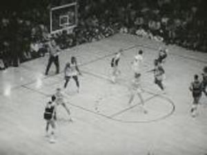 Scenes Springfield College Men's Basketball games (c. 1970-1971?)