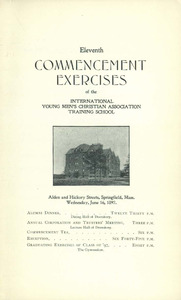 Springfield College Commencement Program (1897)