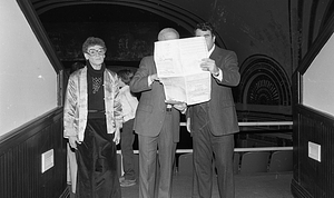 Mayor Kevin H. White at the Strand Theatre