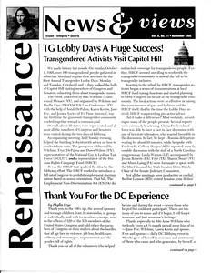 Renaissance News & Views, Vol. 9 No. 11 (November 1995)