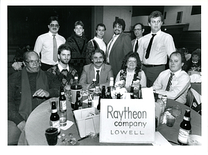 Raytheon table at United Fund Awards Dinner