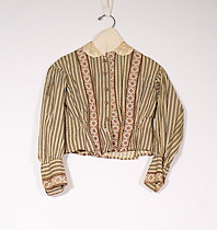 Yellow Black Pink Pinstripe Outfit