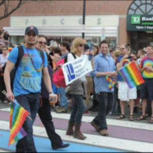 Students at Pride