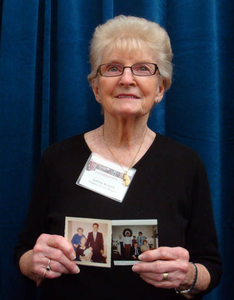 Louise Butler at the Waltham Mass. Memories Road Show