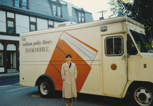 The Waltham Public Library bookmobile