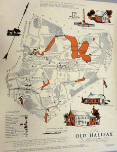Map of Halifax--1975