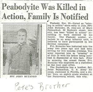 'Killed in Action'
