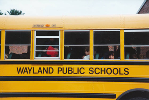 Wayland school bus