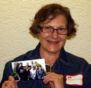 Jeannette Buckley at the Stoneham Mass. Memories Road Show