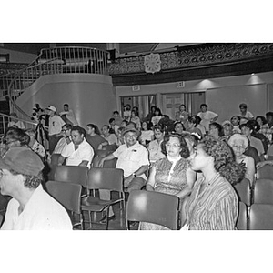 Audience at the Jorge Hernandez Cultural Center.