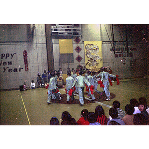 Performers at a Chinese Progressive Association New Year's event