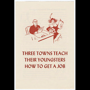 Three towns teach their youngsters how to get a job