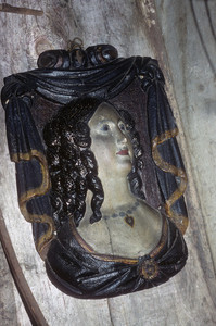 Carved Portrait of a Woman