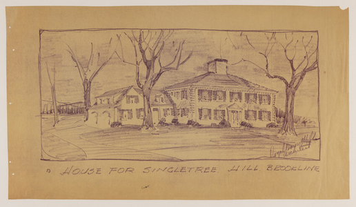 Henry B. Cabot house, Brookline, Mass.