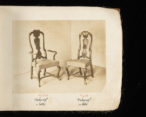 Arm Chair #11231 and Side Chair #11230