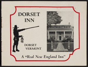 Brochure for the Dorset Inn, Dorset, Vermont, undated