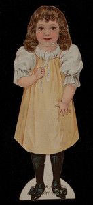 Paper doll for Boraxine, substitute soap, Larkin Soap Mfg. Co., Buffalo, New York, undated