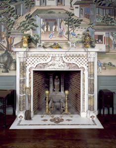 China Trade Room fireplace, Beauport, Sleeper-McCann House, Gloucester, Mass.