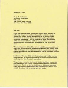 Letter from Mark H. McCormack to J. R. McMenamin