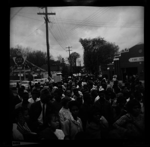 Marchers in the streets of Montgomery