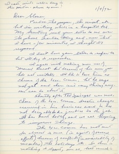 Letter from Timothy J. Nugent to Elmer C. Bartels