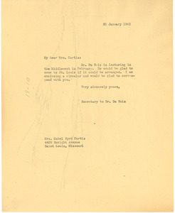 Letter from Ellen Irene Diggs to Mabel Byrd Curtis
