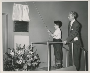 Unveiling of dedicatory plaque